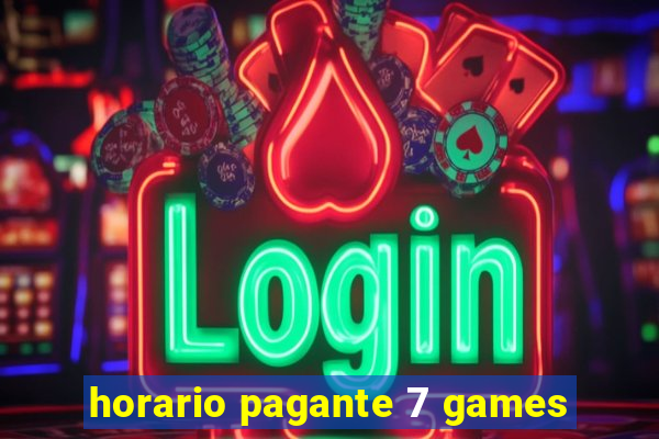 horario pagante 7 games